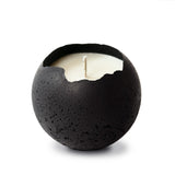 M - Orbis Concrete Candle - Black M - Orbis Concrete Candle - Black