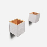 Diamond self-watering, wall-mounted planter Diamond self-watering, wall-mounted planter
