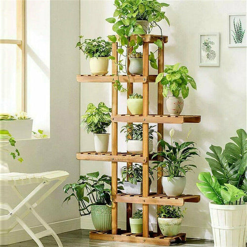Indoor 6 Tier Wooden Plant Home Decor Stand Indoor 6 Tier Wooden Plant Home Decor Stand