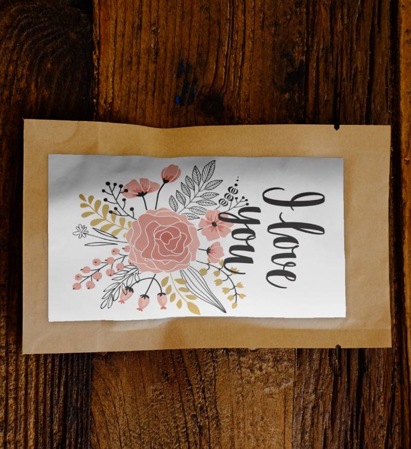 I Love You Flowers Tree Gift I Love You Flowers Tree Gift