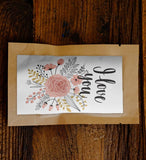 I Love You Flowers Tree Gift I Love You Flowers Tree Gift