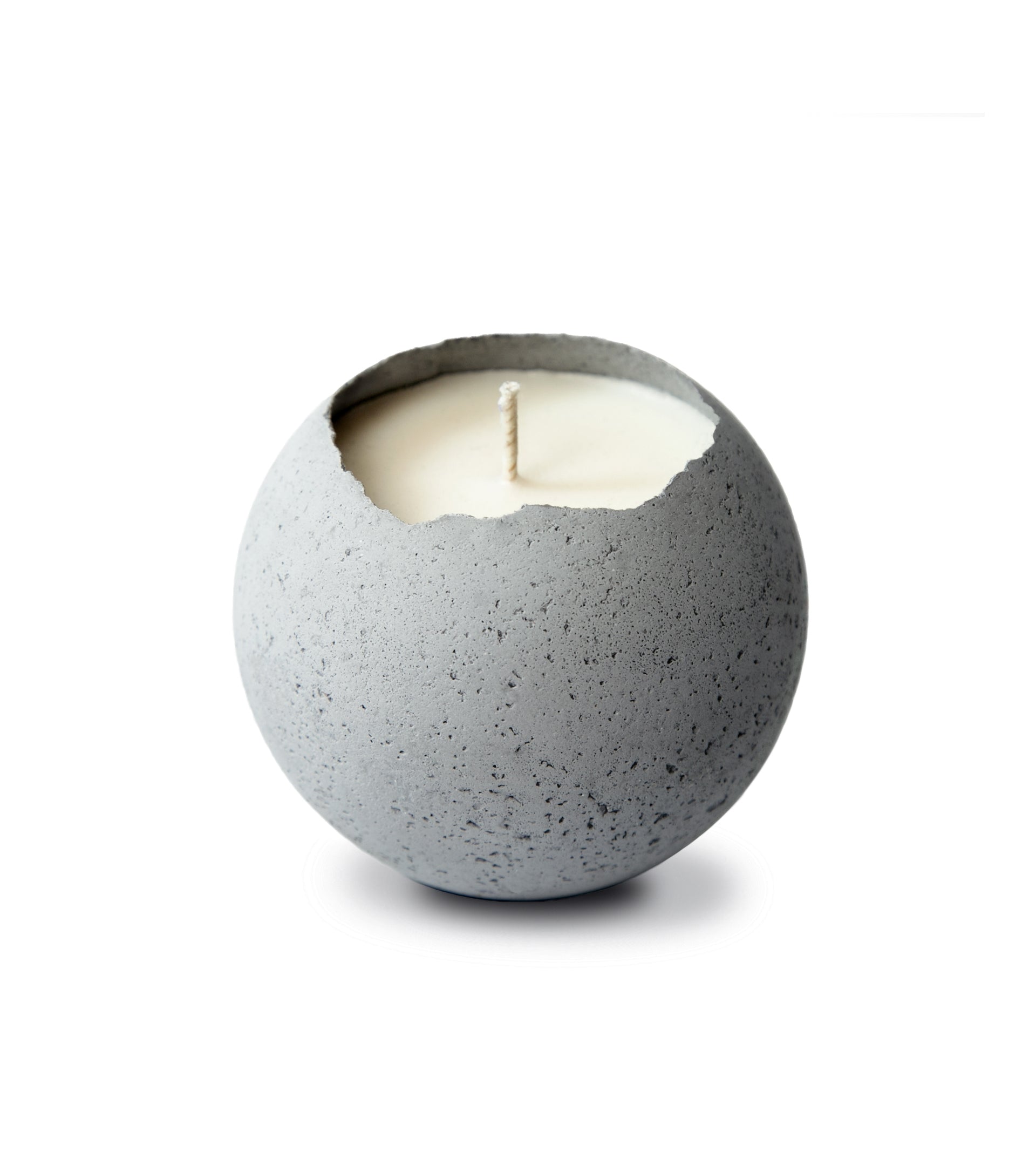 M - Orbis Concrete Candle - Natural M - Orbis Concrete Candle - Natural