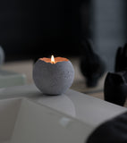 M - Orbis Concrete Candle - Natural M - Orbis Concrete Candle - Natural