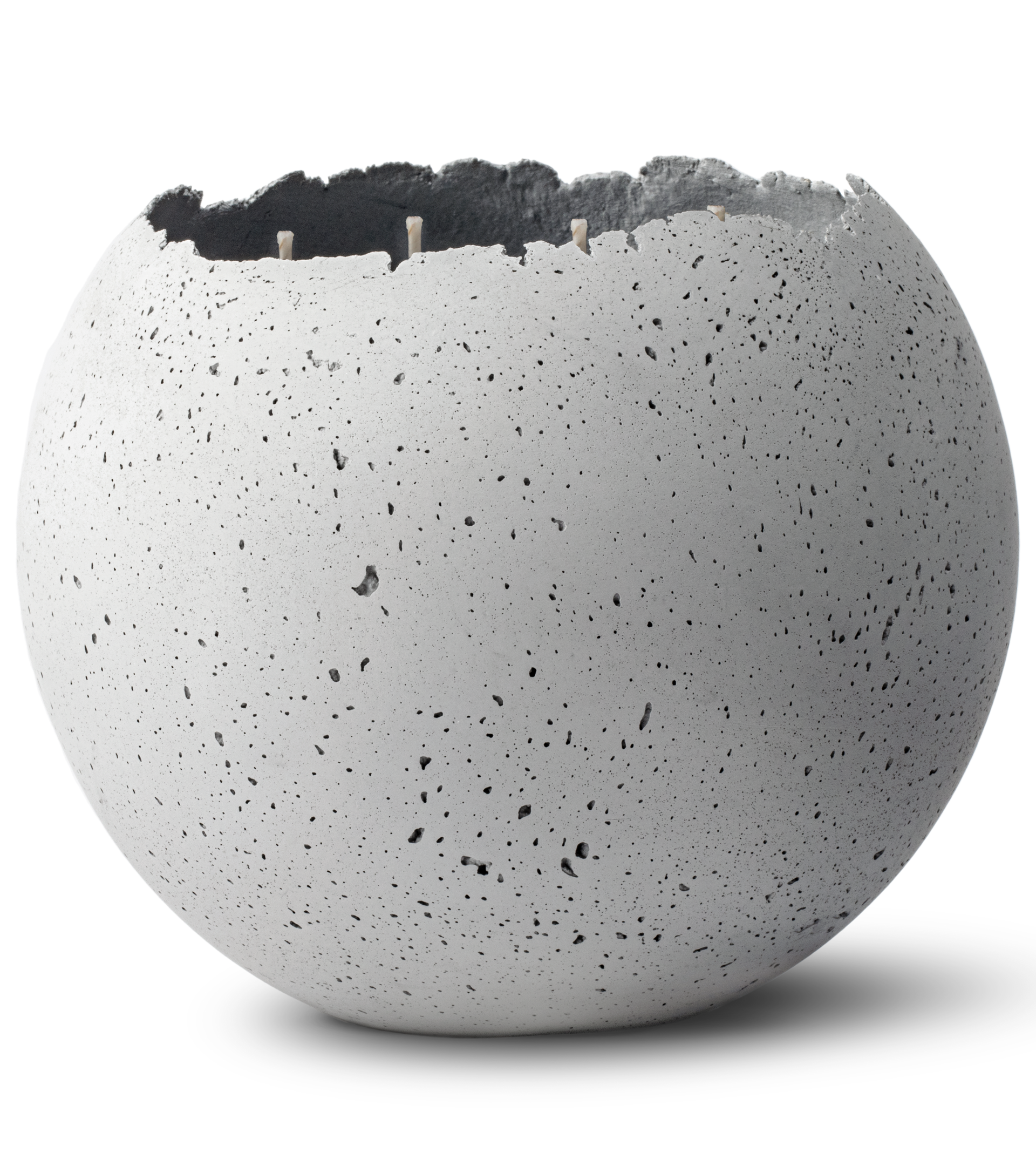 XL Orbis 4-wick Concrete Candle - Natural XL Orbis 4-wick Concrete Candle - Natural