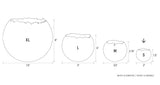 S - Orbis Concrete Tealights x3 S - Orbis Concrete Tealights x3