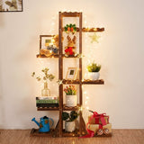 Indoor 6 Tier Wooden Plant Home Decor Stand Indoor 6 Tier Wooden Plant Home Decor Stand