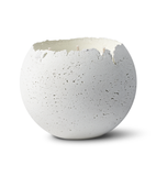 L Orbis 3-wick Concrete Candle - White L Orbis 3-wick Concrete Candle - White
