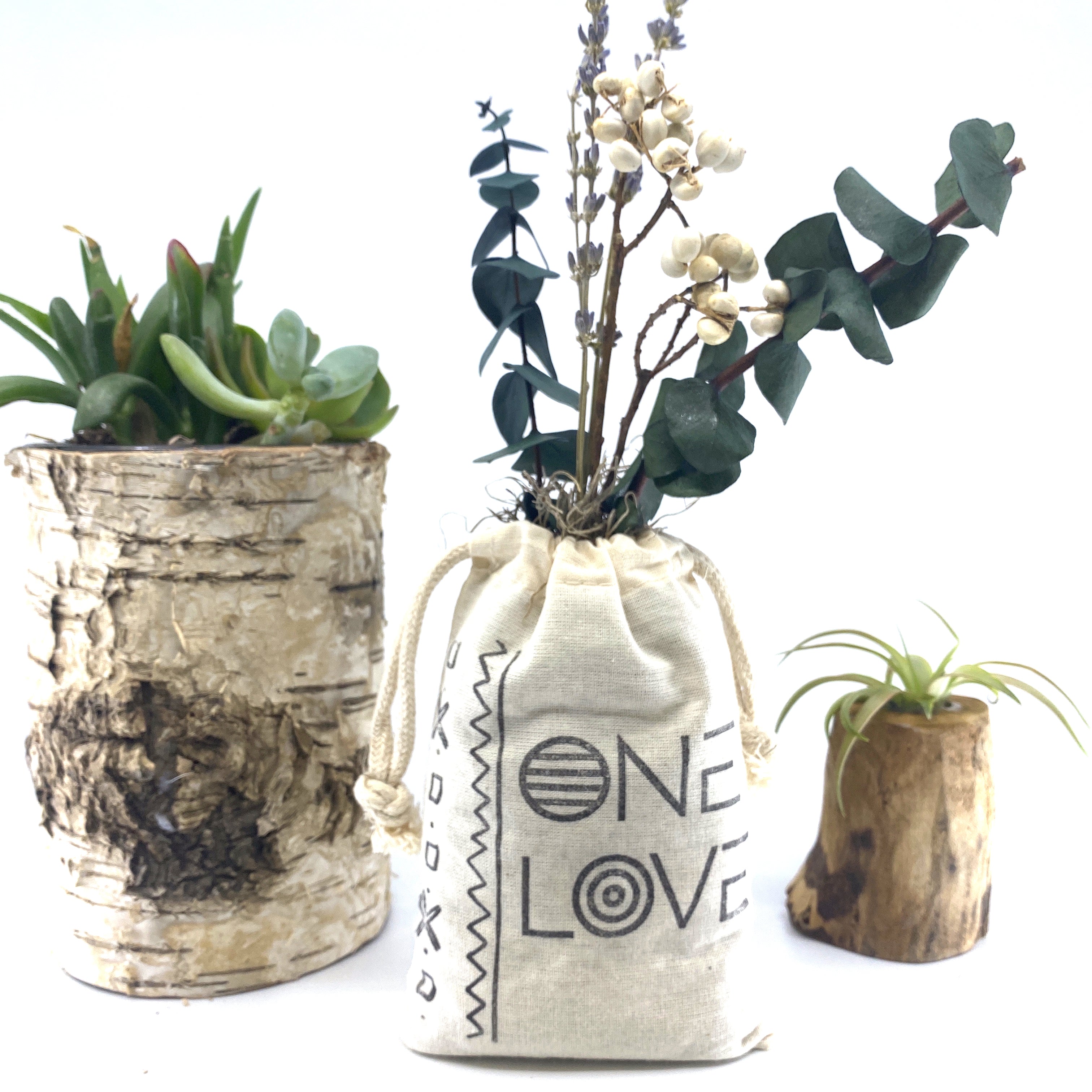 Sack of Flowers, One Love, Organic, Dried Flower Bouquet Sack of Flowers, One Love, Organic, Dried Flower Bouquet