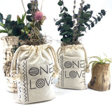 Sack of Flowers, One Love, Organic, Dried Flower Bouquet Sack of Flowers, One Love, Organic, Dried Flower Bouquet