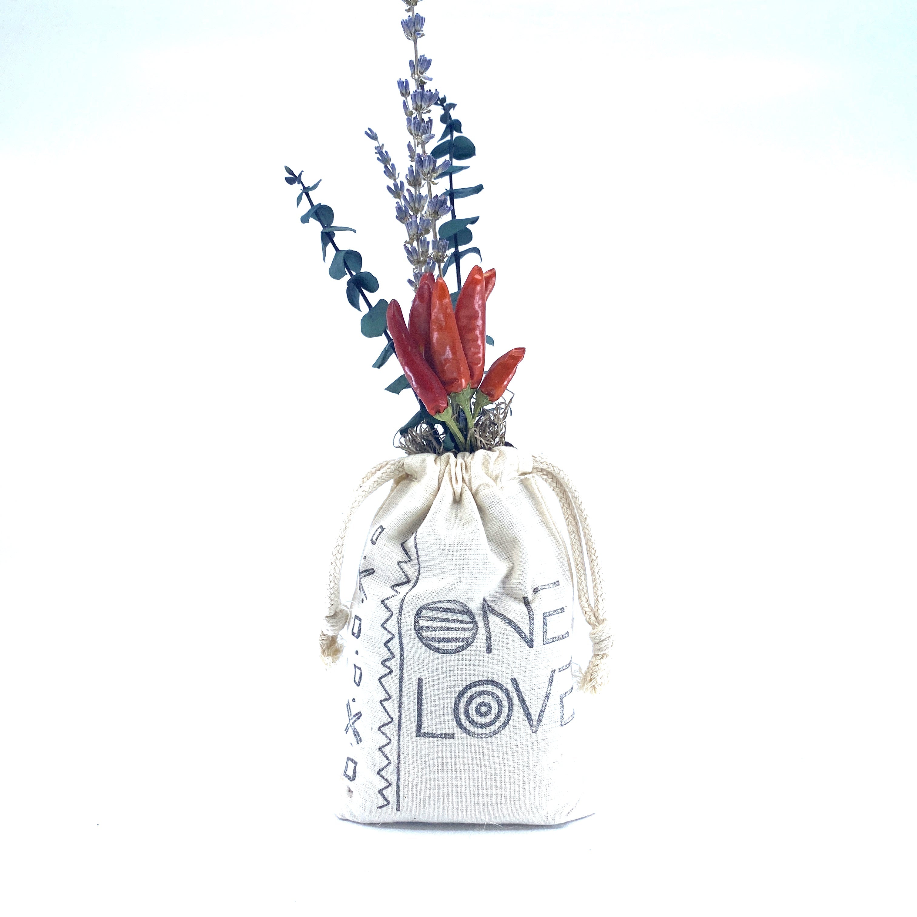 Sack of Flowers, One Love, Organic, Dried Flower Bouquet Sunsum® Sack of Flowers, One Love, Organic, Dried Flower Bouquet Sunsum®
