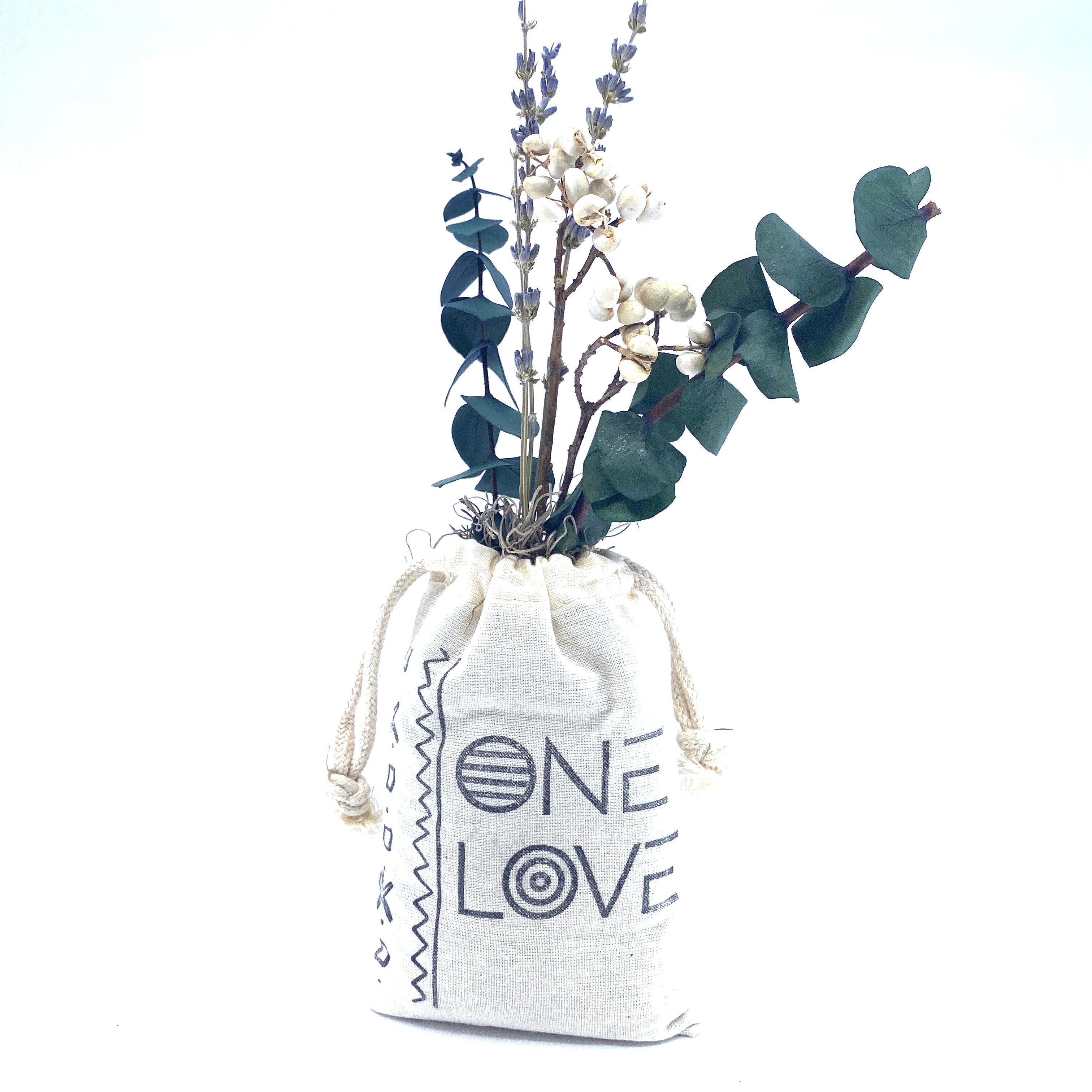 Sack of Flowers, One Love, Organic, Dried Flower Bouquet Sunsum® Sack of Flowers, One Love, Organic, Dried Flower Bouquet Sunsum®