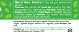 Organic Vegan Cacao Pumpkin Seed Butter Organic Vegan Cacao Pumpkin Seed Butter