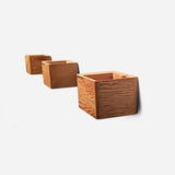Diamond self-watering, wall-mounted planter Diamond self-watering, wall-mounted planter