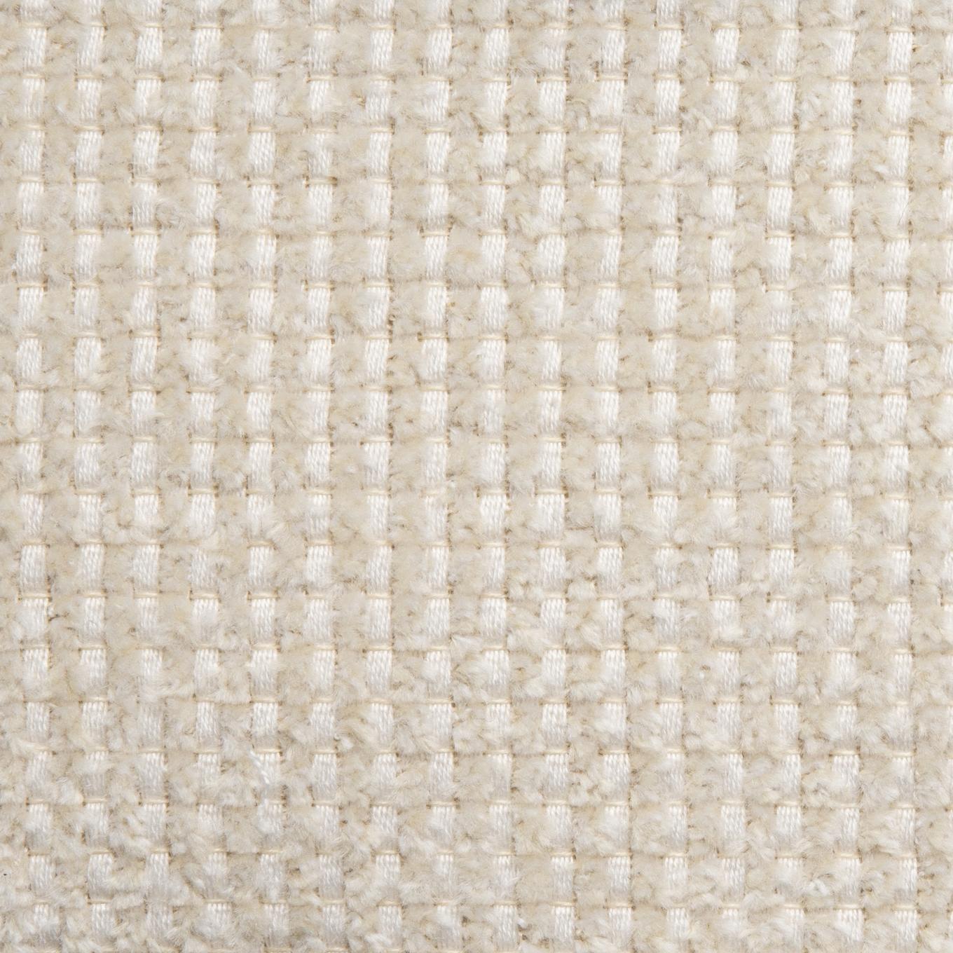 Close-up of a textured beige fabric surface