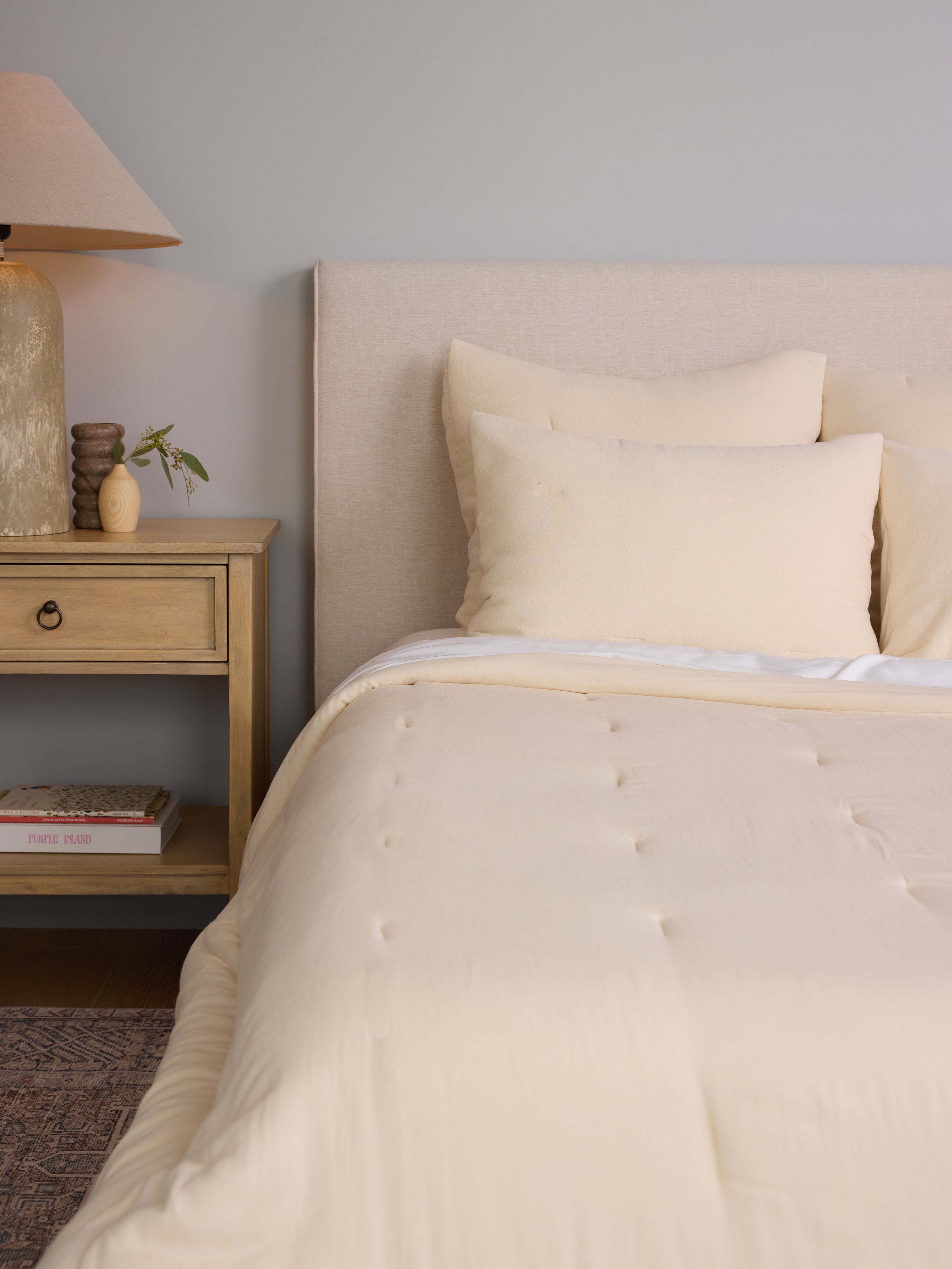 Aire Bamboo Puckered Quilt