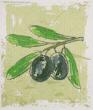 Mixed Olives Swedish Dishcloth Set