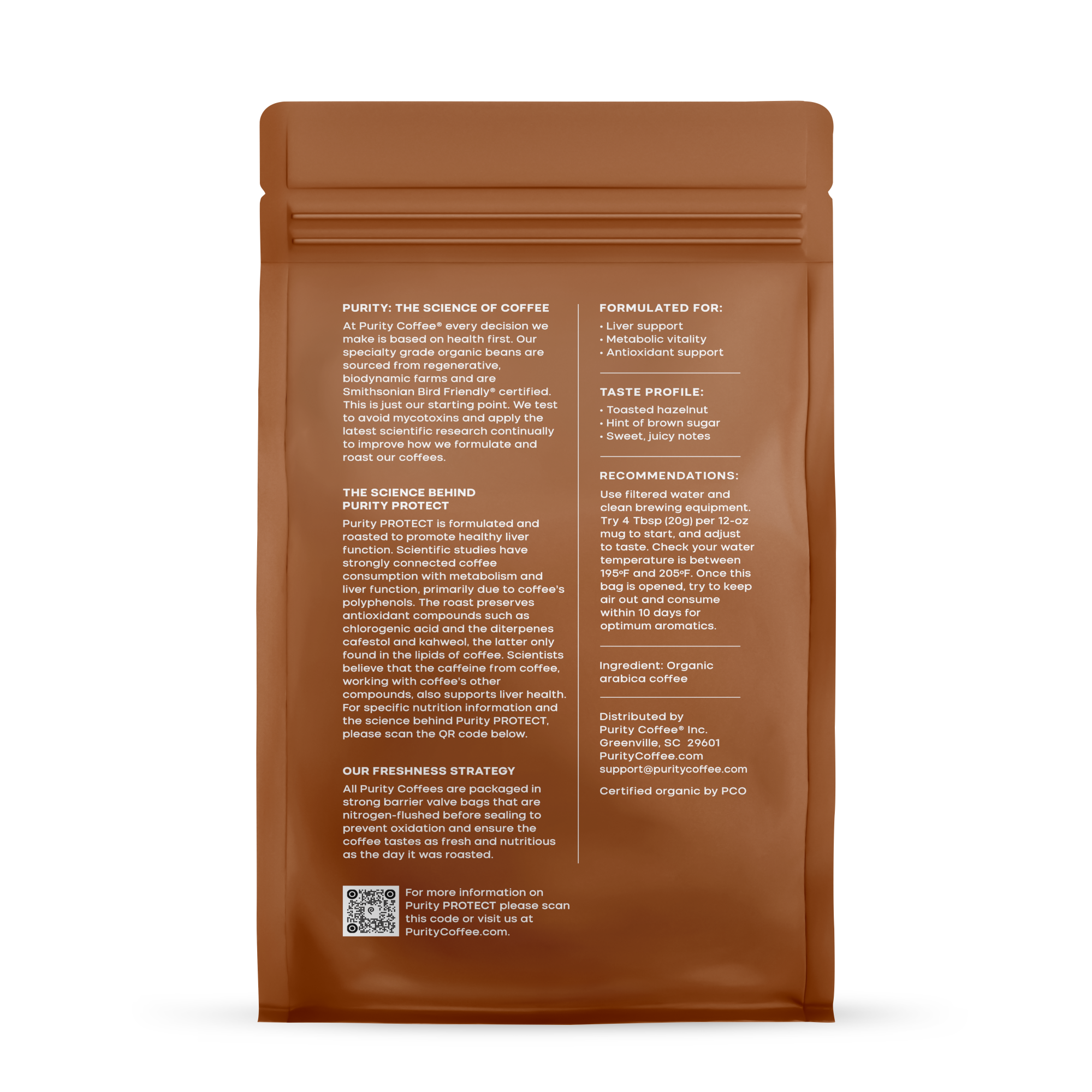 PROTECT: Light-Medium Roast Whole Bean Coffee